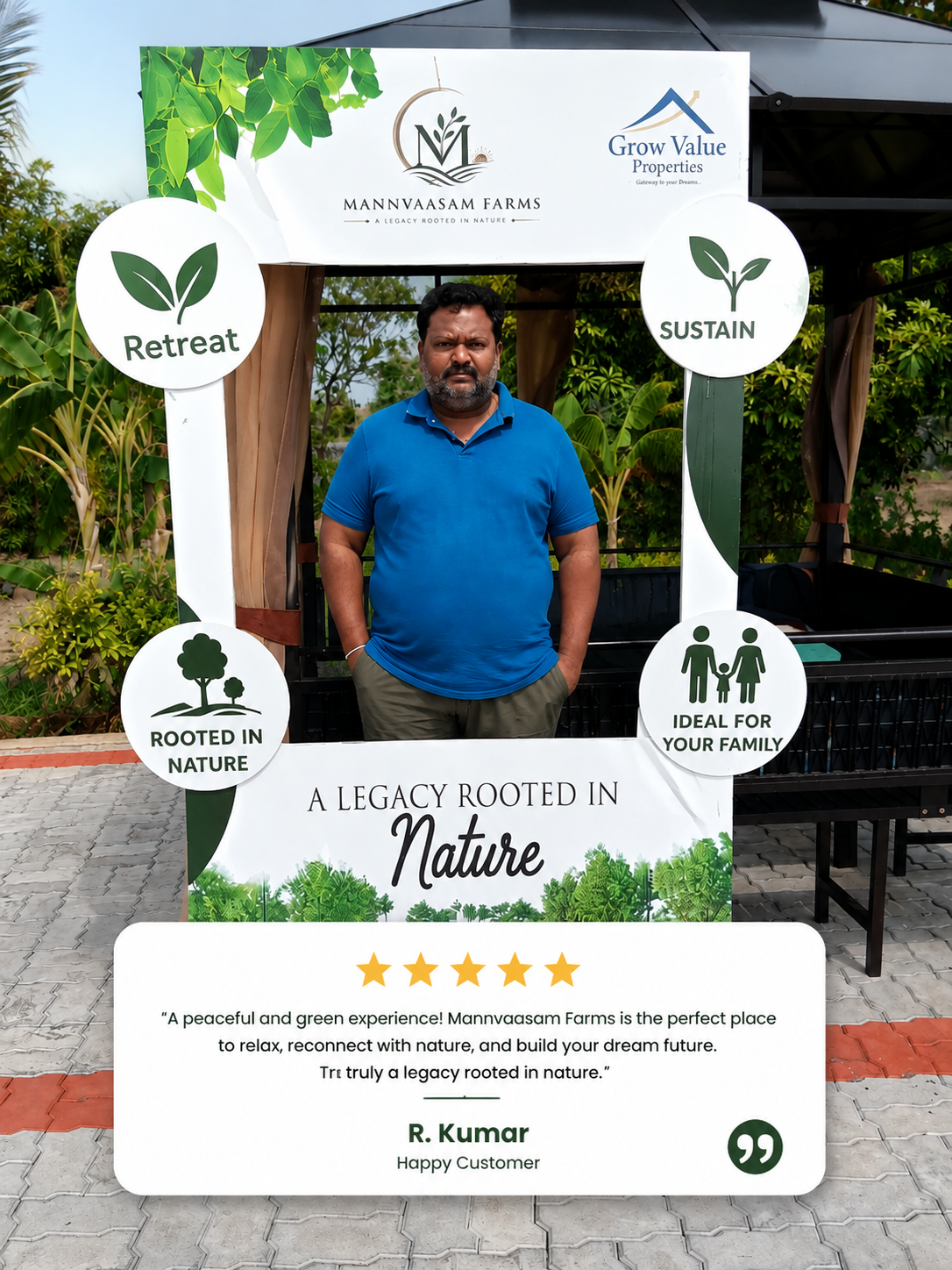 Grow Value Properties plot buyer testimonial, ECR Chennai